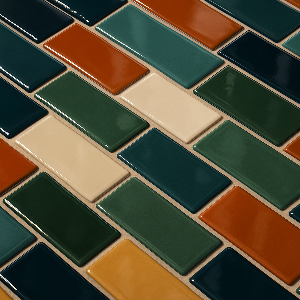 Colour drenched tile Sale