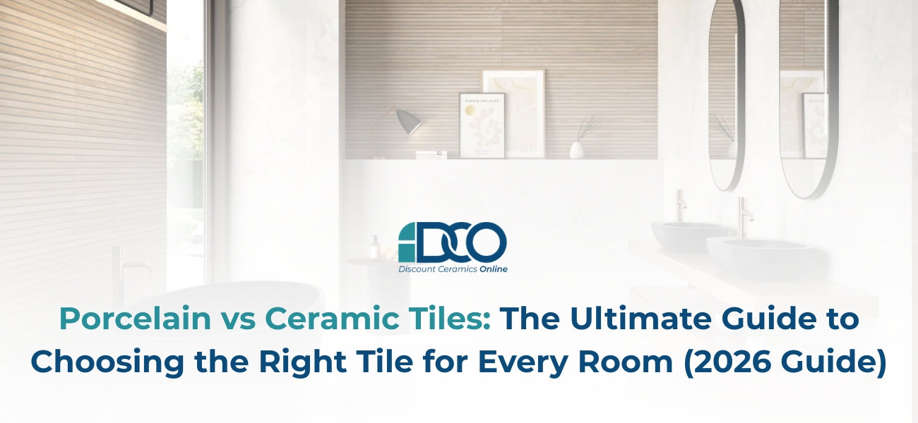 Porcelain vs Ceramic Tiles: The Ultimate Guide to Choosing the Right Tile for Every Room (2026 Guide)