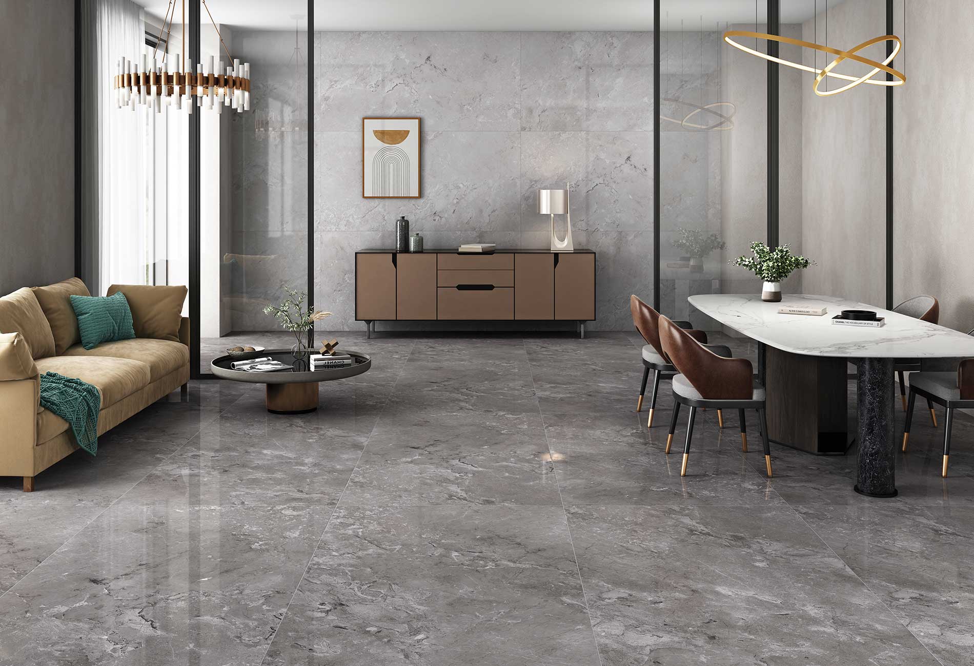 Castagno Gris Polished 60x120cm - £19.99 per M²