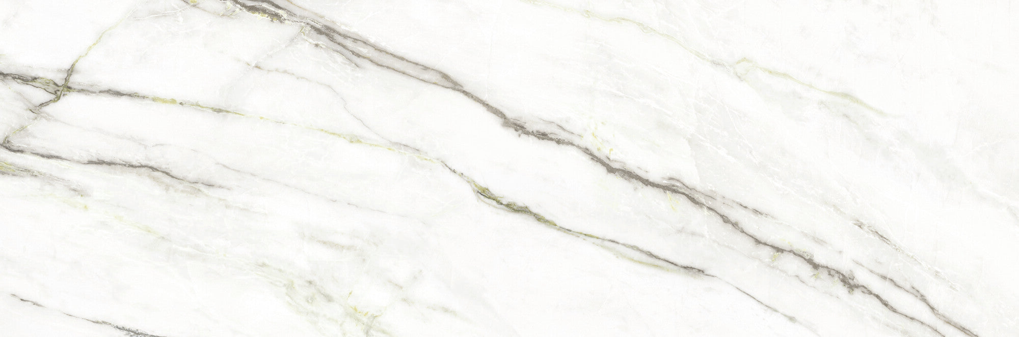 Calacatta Green ceramic wall tile featuring elegant white tones with soft green and charcoal veins.