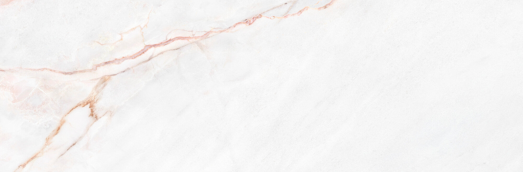 Lia White 33.3x100cm ceramic wall tile showcasing soft white with delicate pinkish veining.