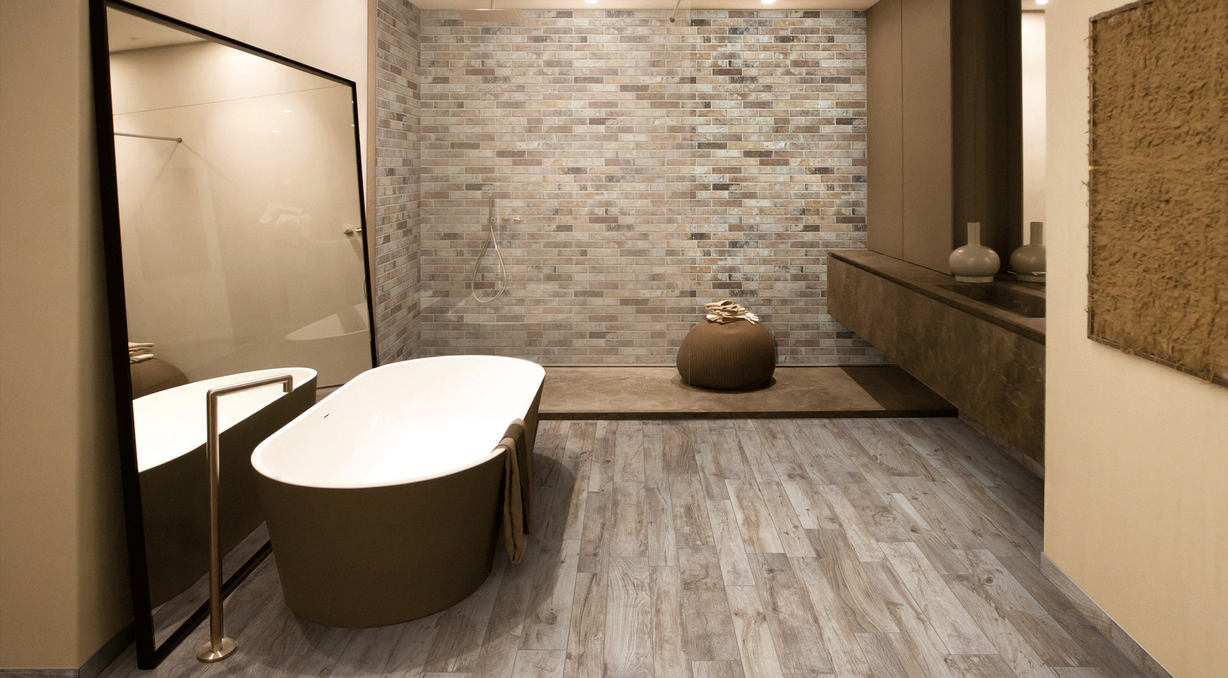 Living Marrone 15x61cm - £29.99 per M²