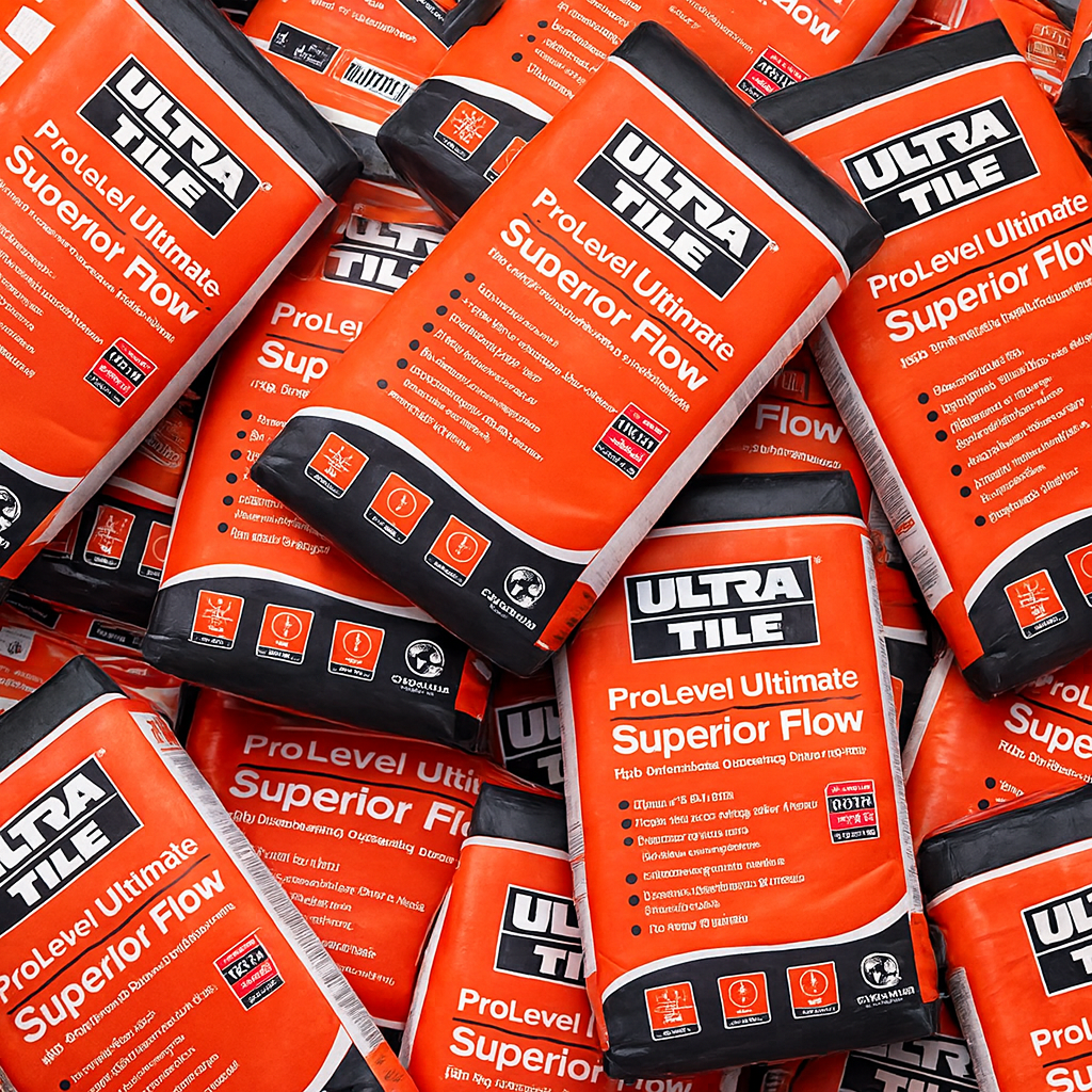 UltraTile ProLevel Ultimate Levelling Compound 20kg -  Half Pallet (24 Bags)