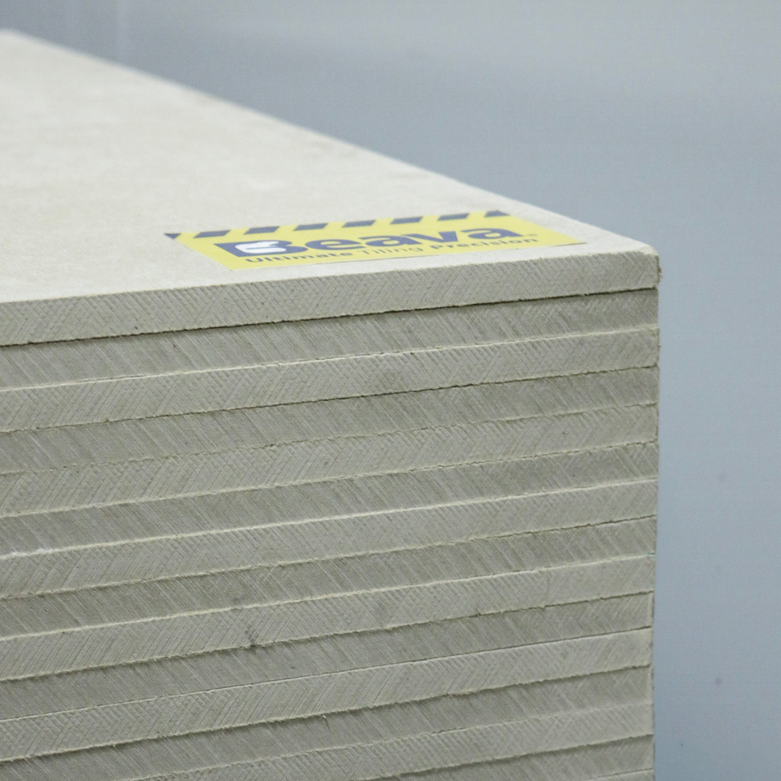Beava Cement Board 12mm 120x80cm - Full Pallet (75 BOARDS) stacked for heavy-duty tiling projects.