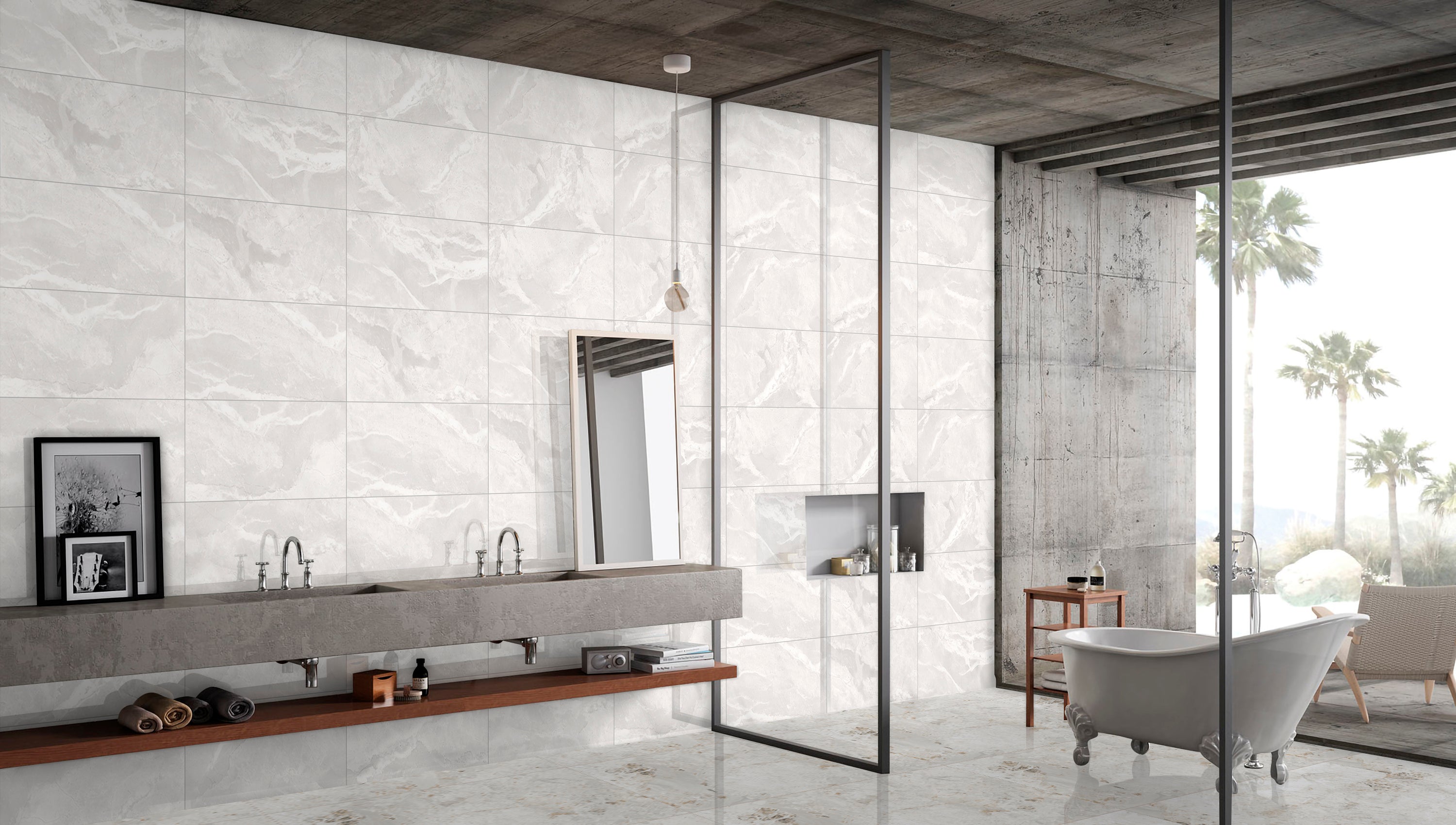 Aurora Blanco Polished 30x60cm - £22.99 per M²