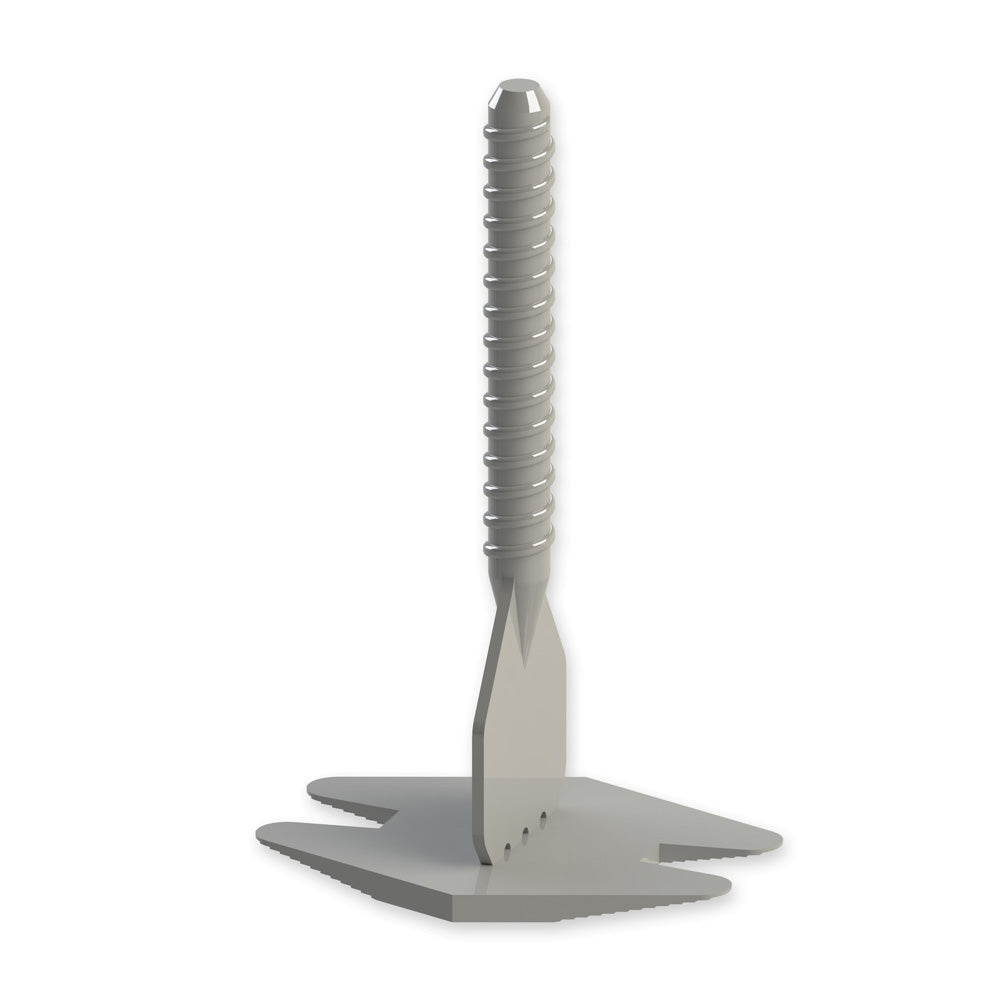 Tilerite Big Spin 3-15mm Tile Levelling Clip, a grey tile spacer for perfect tile alignment.