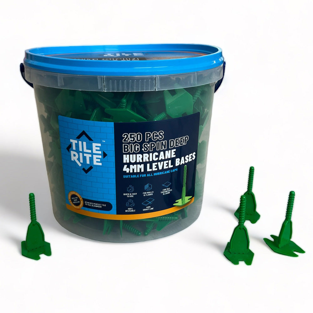 Tilerite Hurricane 20mm Paver Clips 4mm - 250 Pack