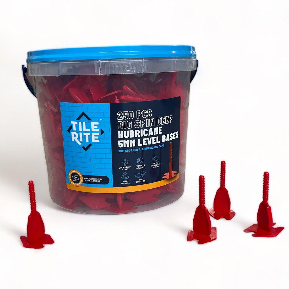 Tilerite Hurricane 20mm Paver Clips 5mm - 250 Pack