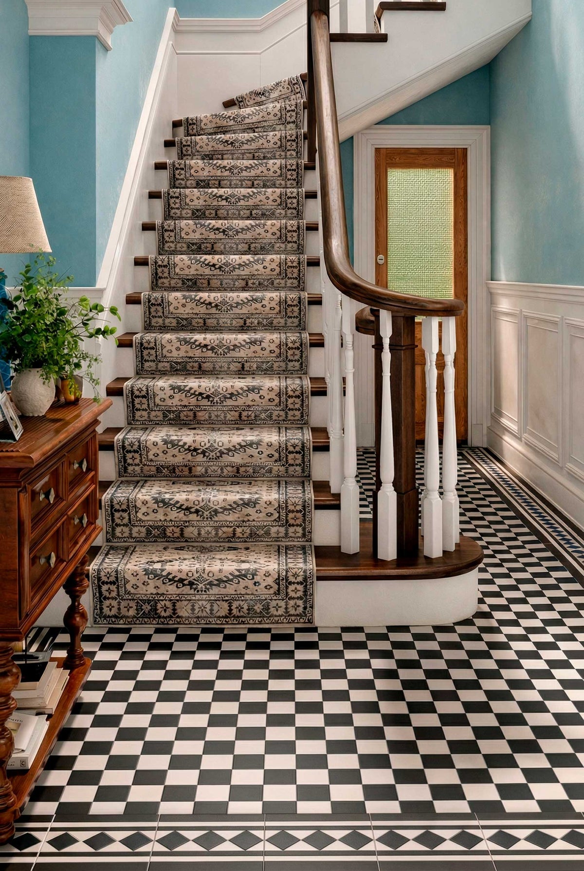 Charlotte Checker Black 45x45cm - £36.99 per M²
