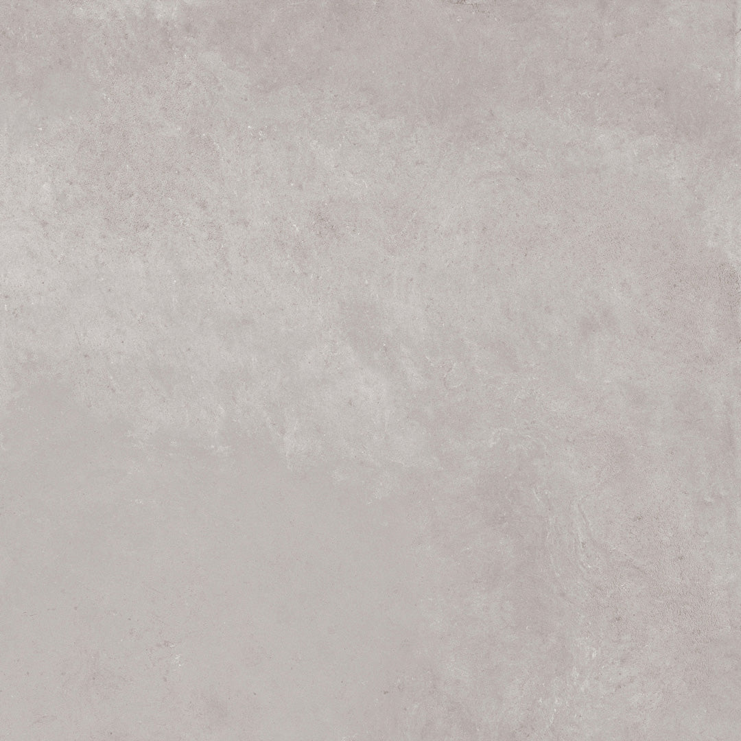 Frame Dust 80x80cm matt porcelain tile featuring a soft cement effect for contemporary interiors.