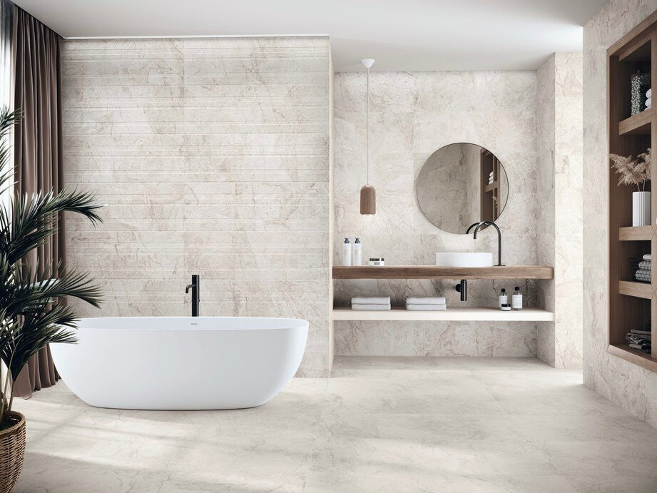 Loren Bone 40x120cm - £31.99 per M²