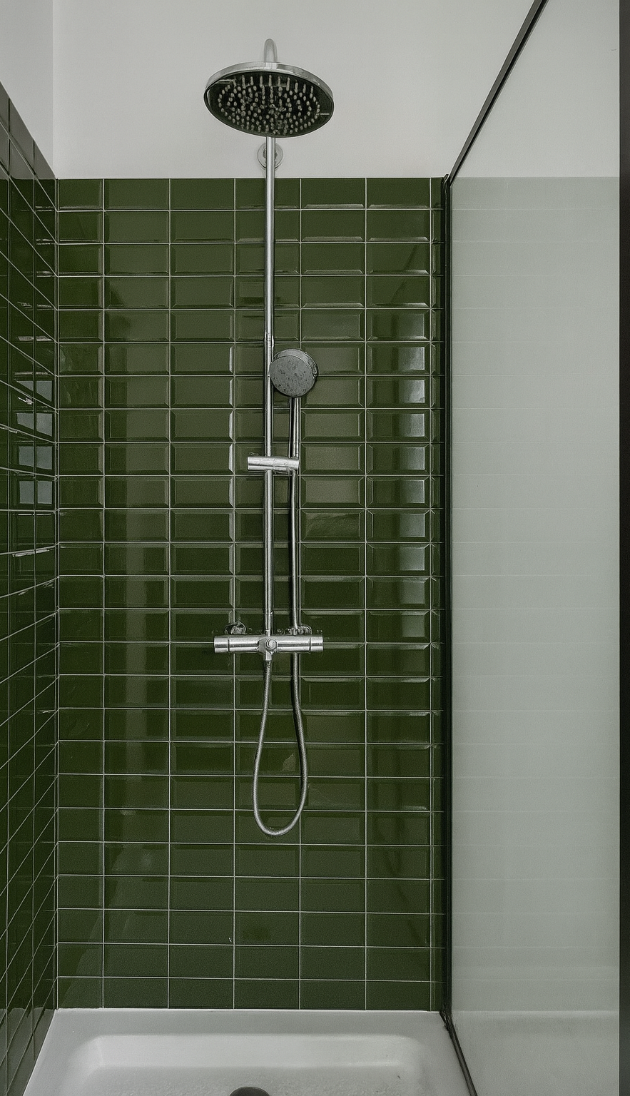 Mini Metro Green 7.5x15cm - £18.65 per M²