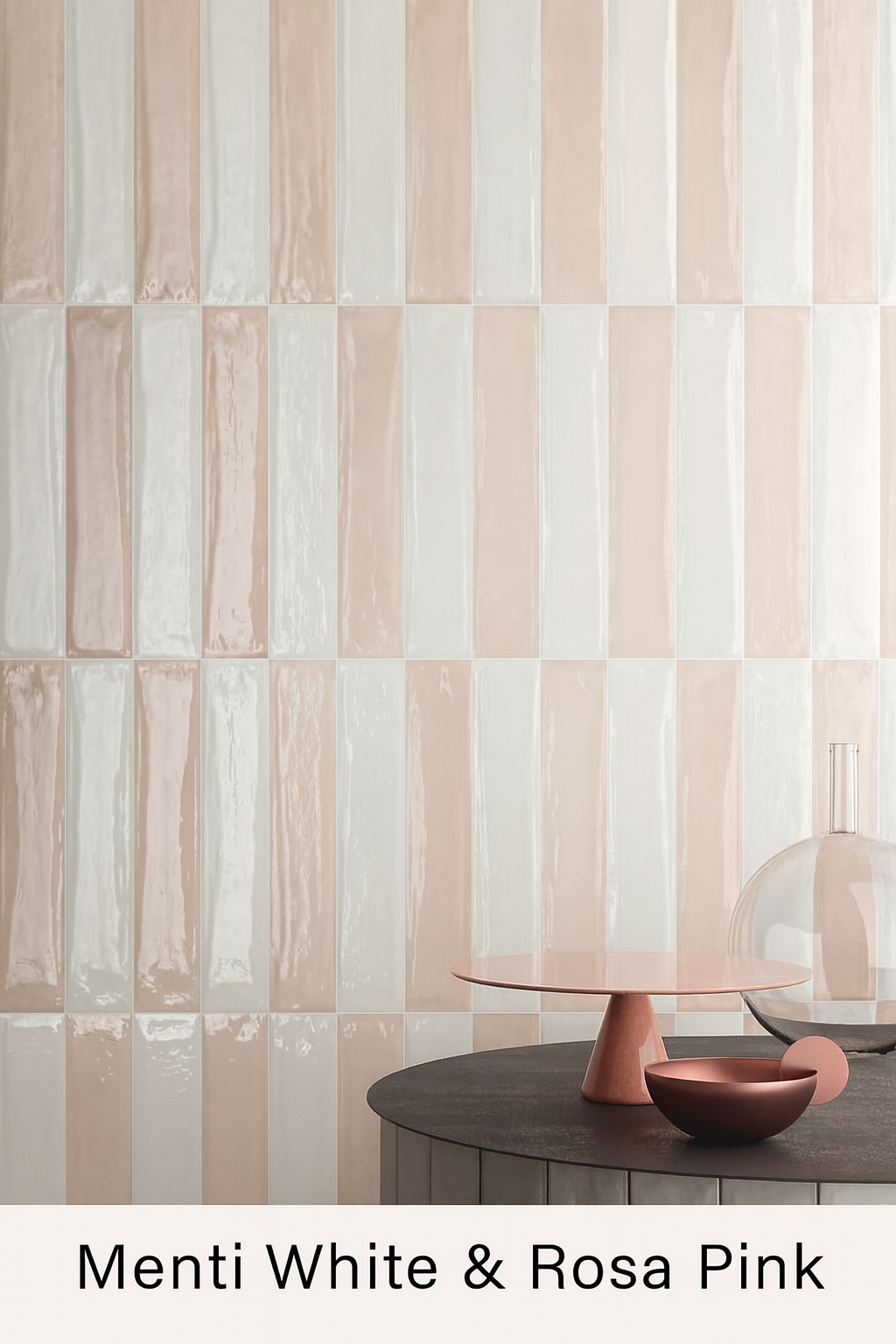 Menti White 7.5x40cm - £50.99 per M²