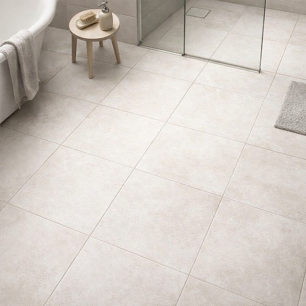Lecco White 45x45cm - £16.99 per M²