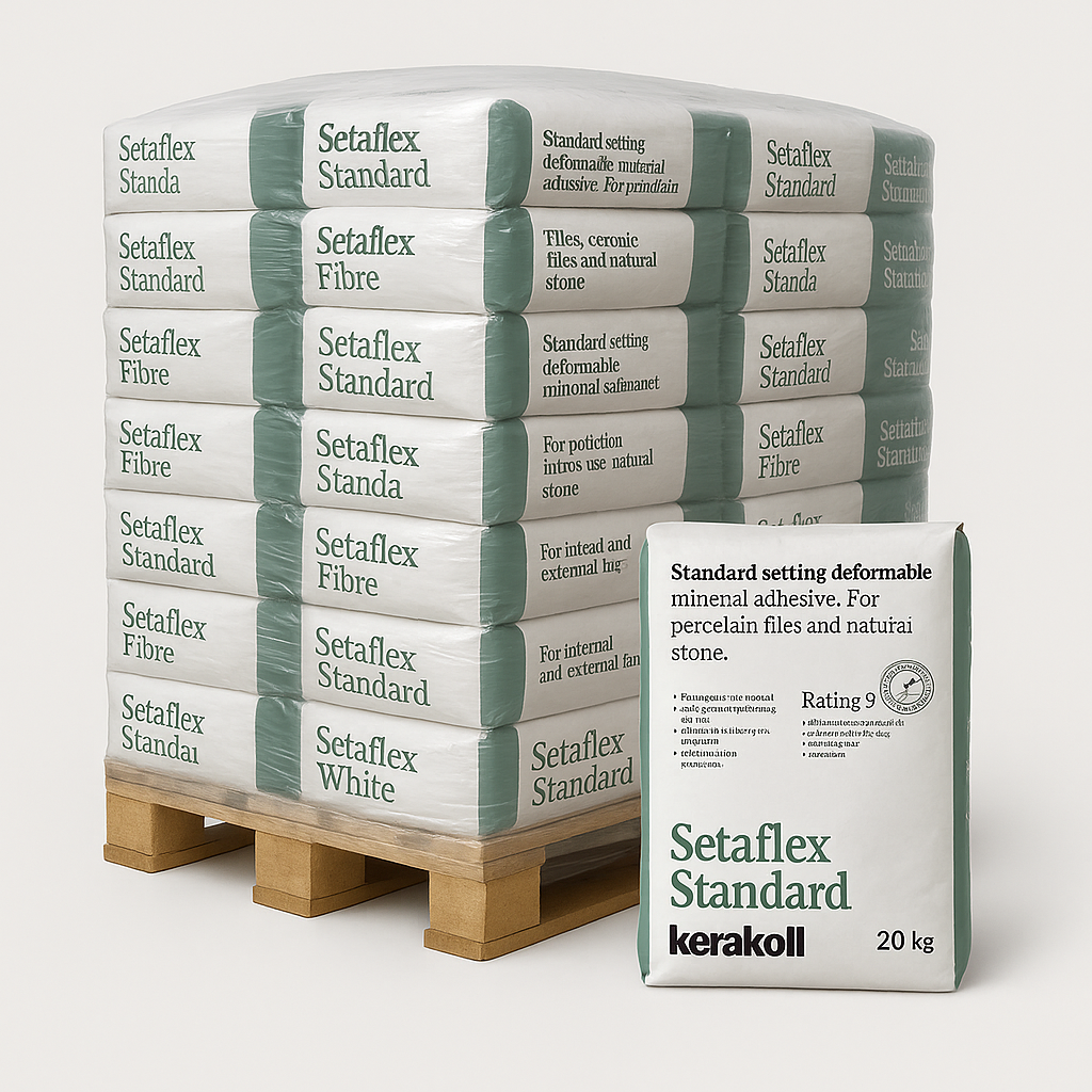 Kerakoll Setaflex Standard S1 White - Full Pallet [48 Bags]