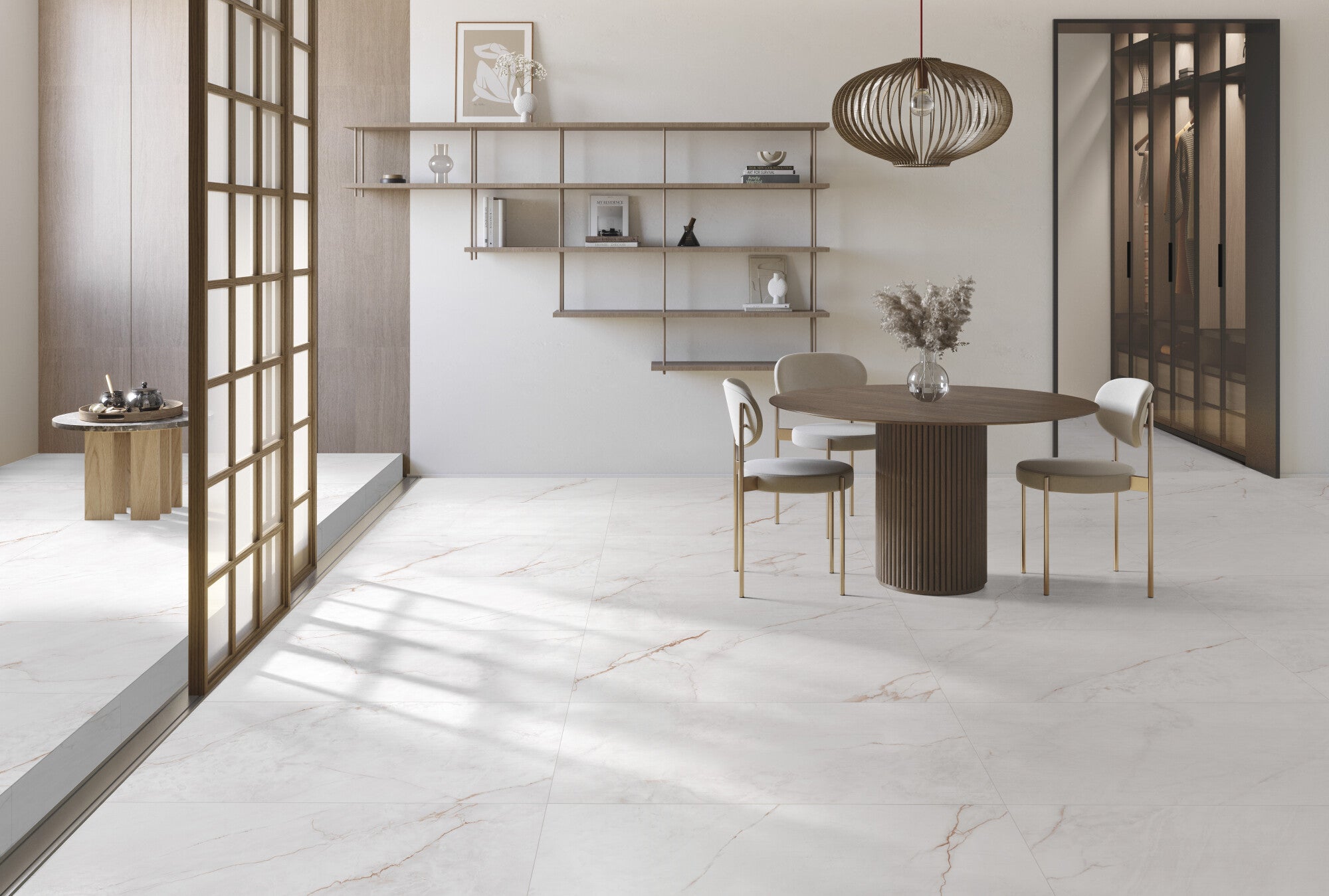 Lia White Matt 60x120cm - £52.99 per M²