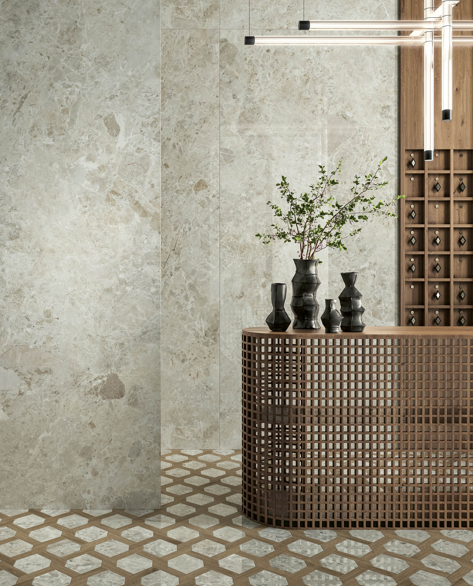 Breccia Paradise Silver Matt 60x120cm - £48.99 per M²