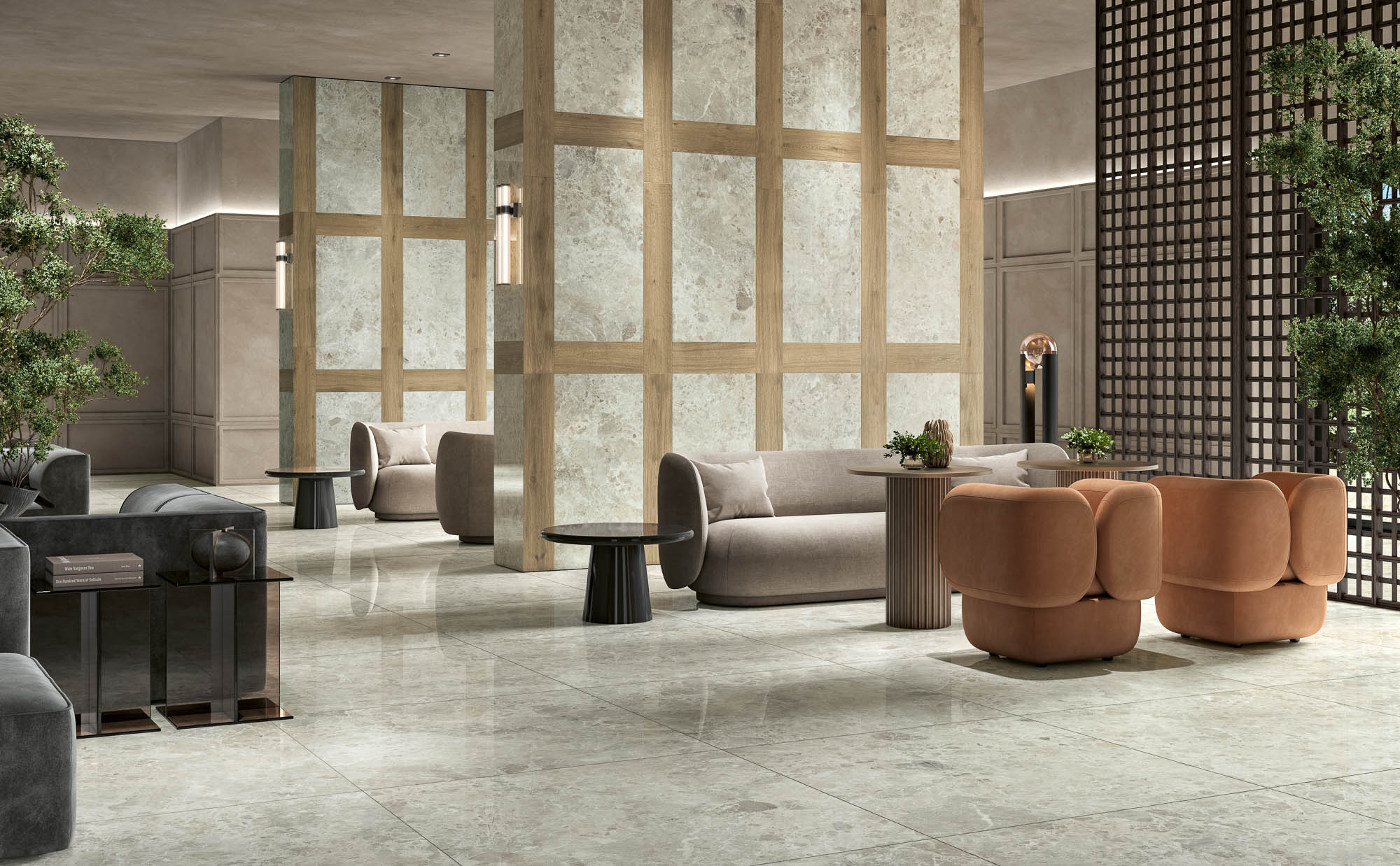 Breccia Paradise Silver Matt 60x120cm - £48.99 per M²