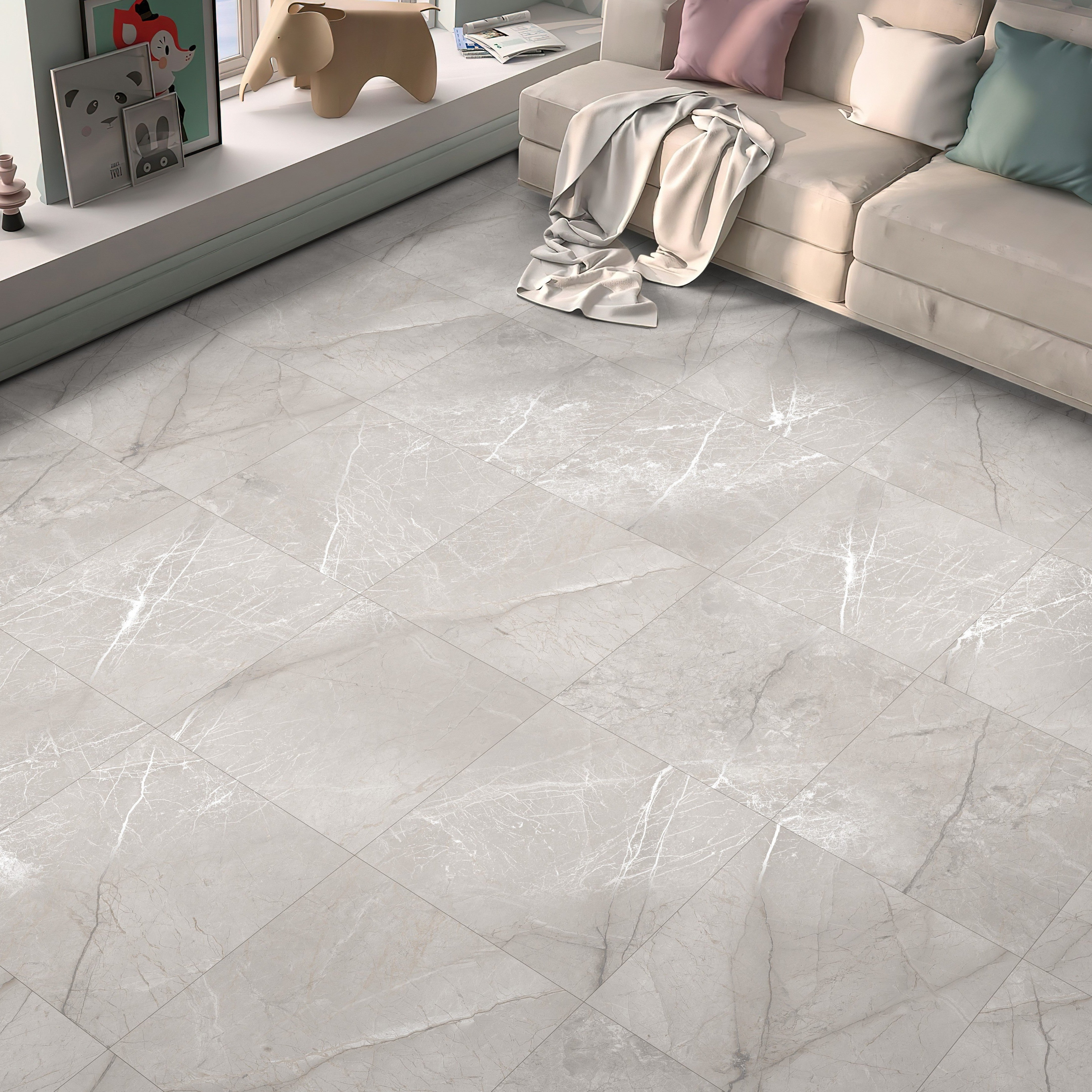 Divine Pearl 60x60cm - £22.99 per M²