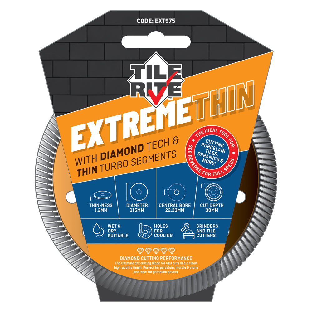 Tilerite Extreme Thin Diamond Grinder Blade 115mm