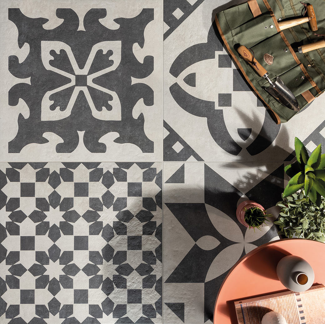 Evoque Mix B&W Paver 60x60x2cm Paver - £49.00 per M²