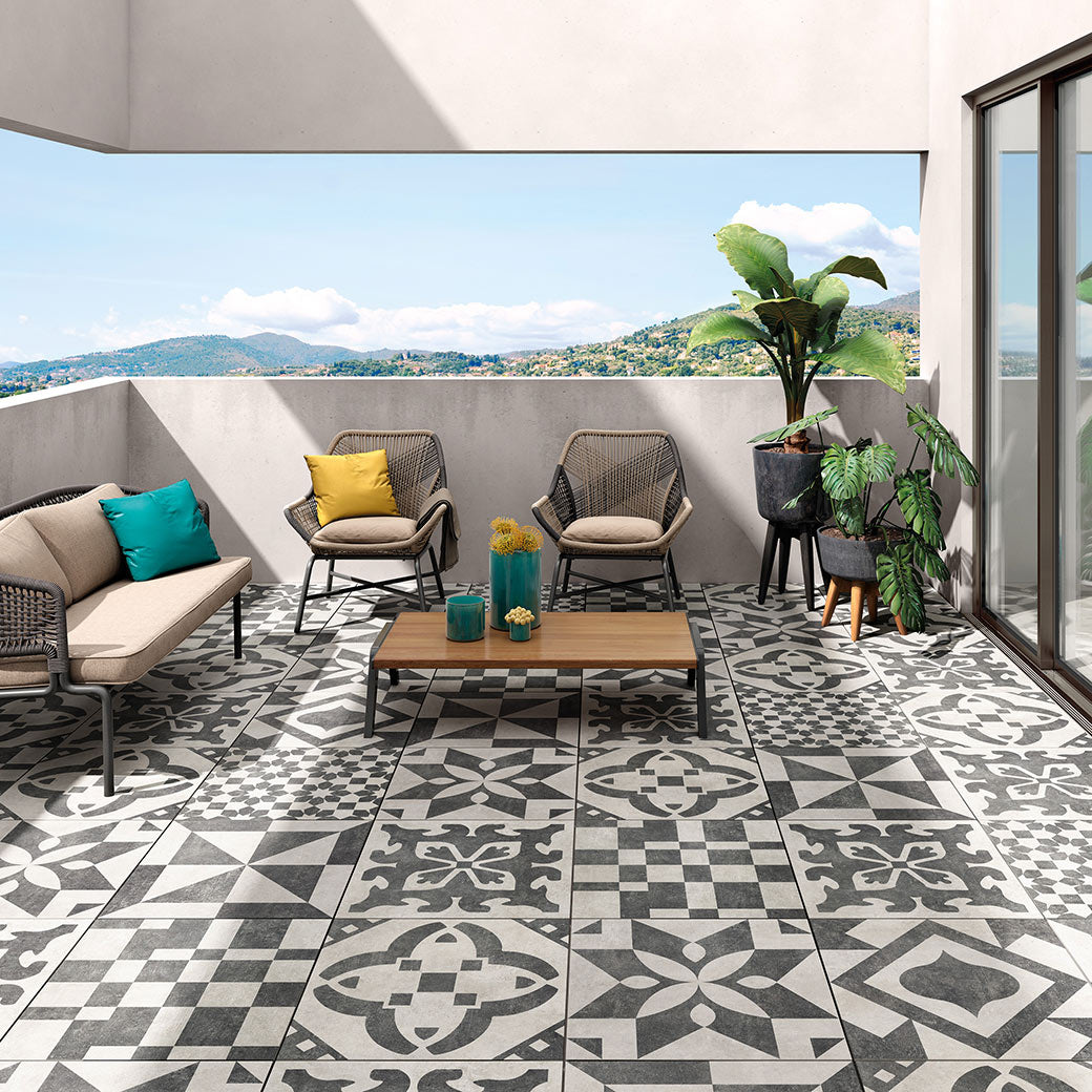 Evoque Mix B&W Paver 60x60x2cm Paver - £49.00 per M²