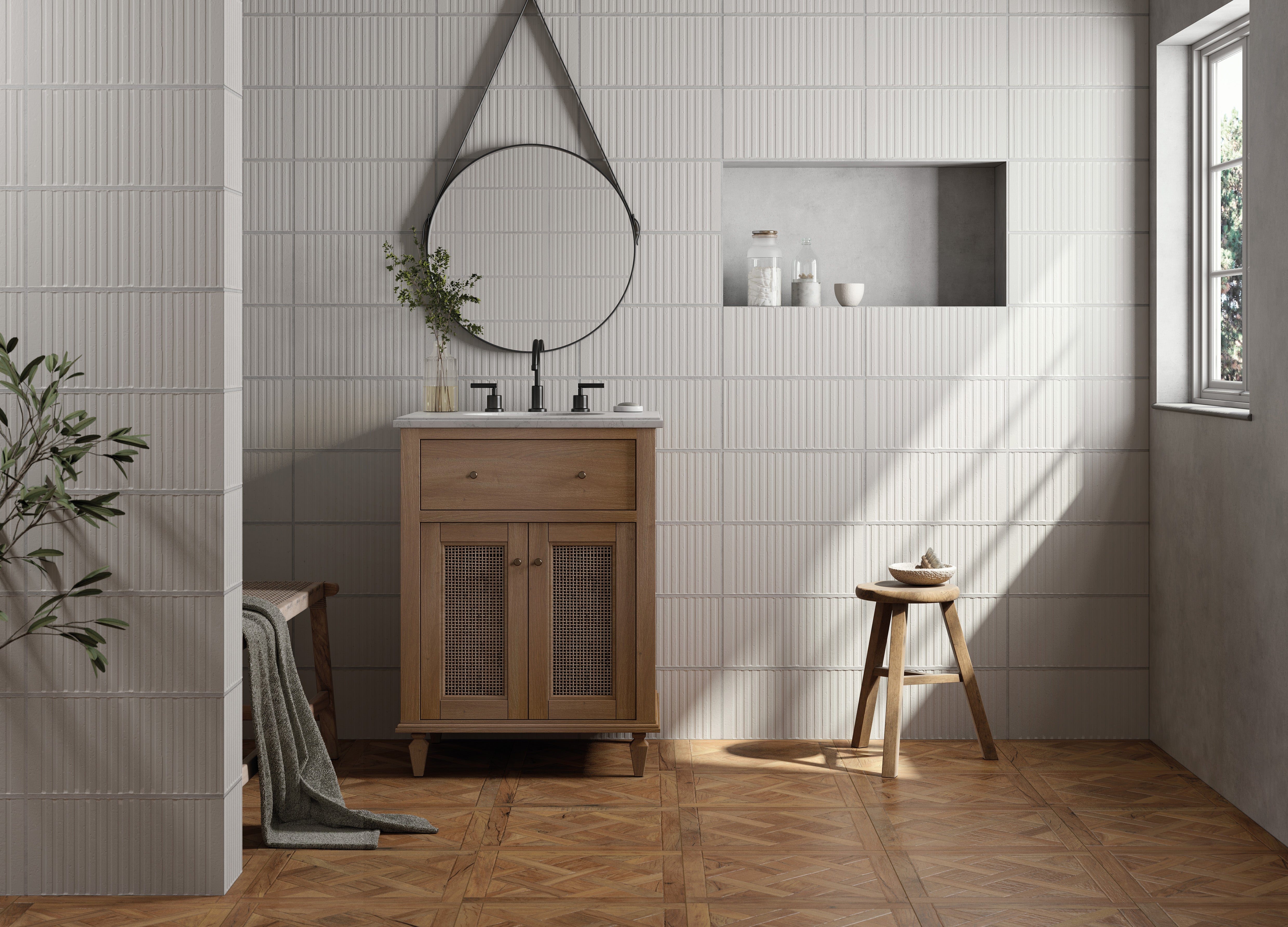 Forest Natural 45x45cm - £38.99 per M²