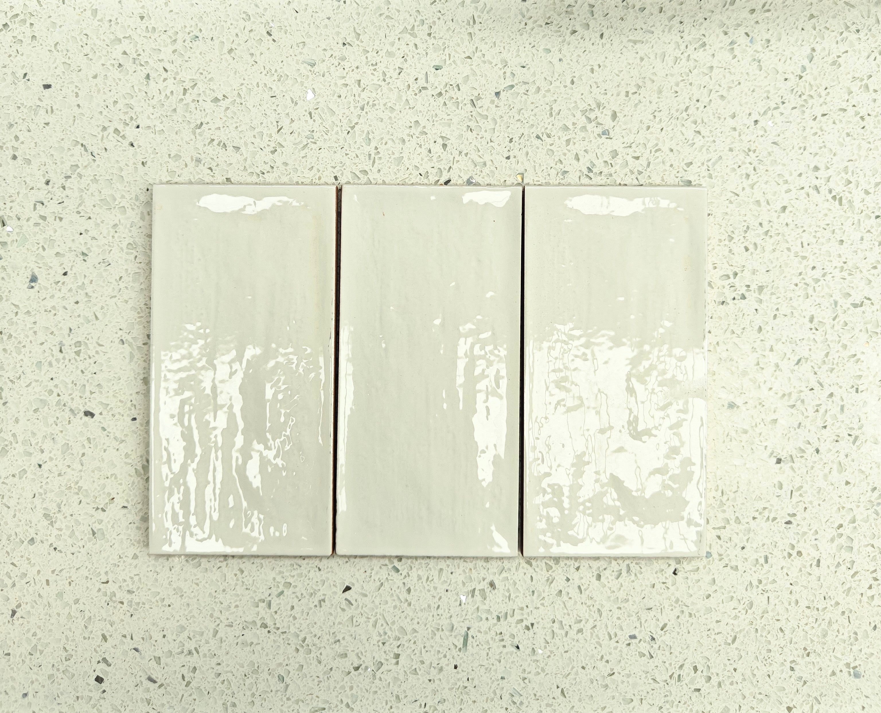Rustico Blanco Gloss 7.5x15cm - £15.99 per M²