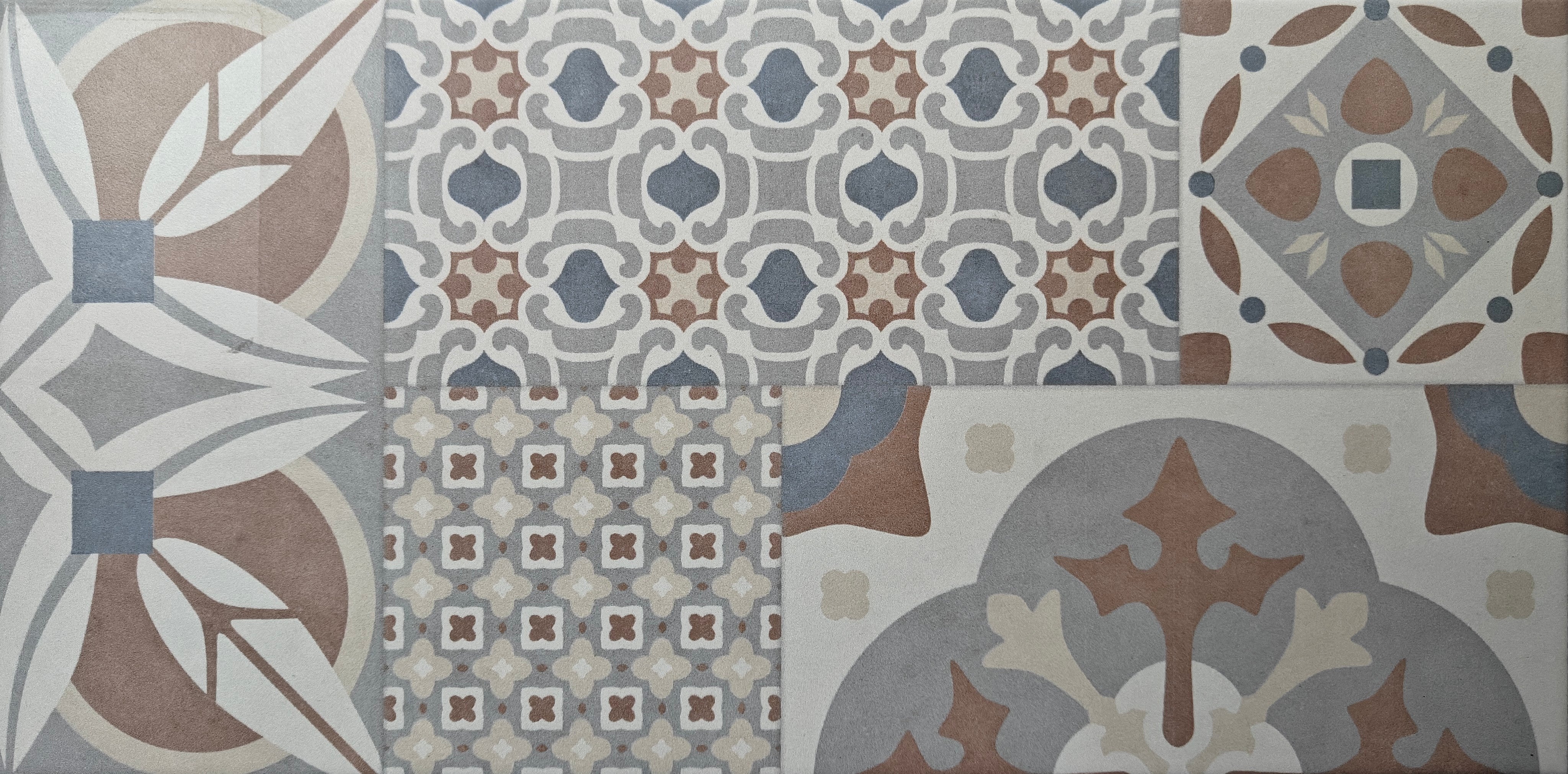 Club Ivory Multi Decor 25x50cm - £10.00 per M²