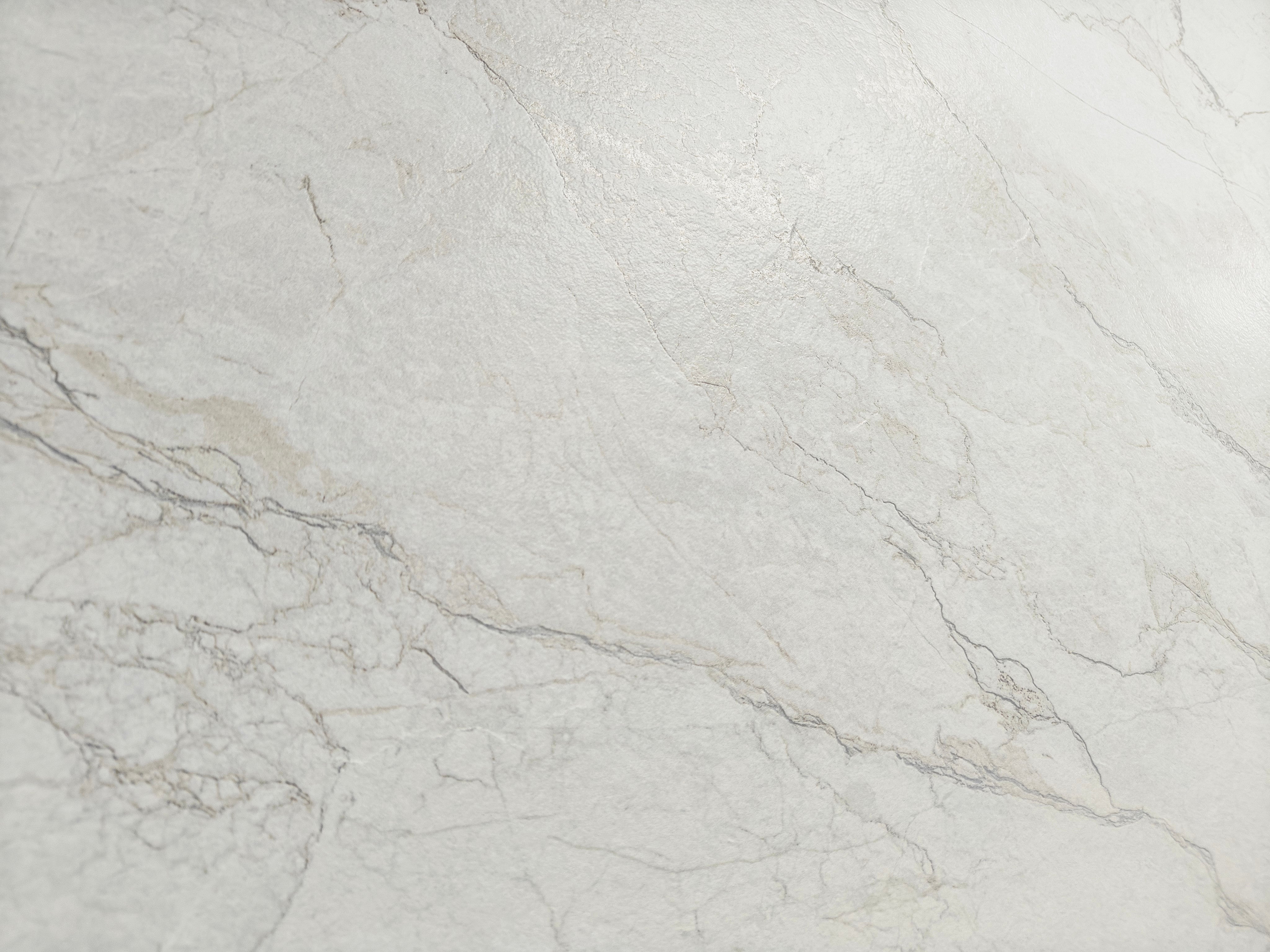 Bolgheri Stone White 60x120cm porcelain tile with subtle veining and soft tonal variations.