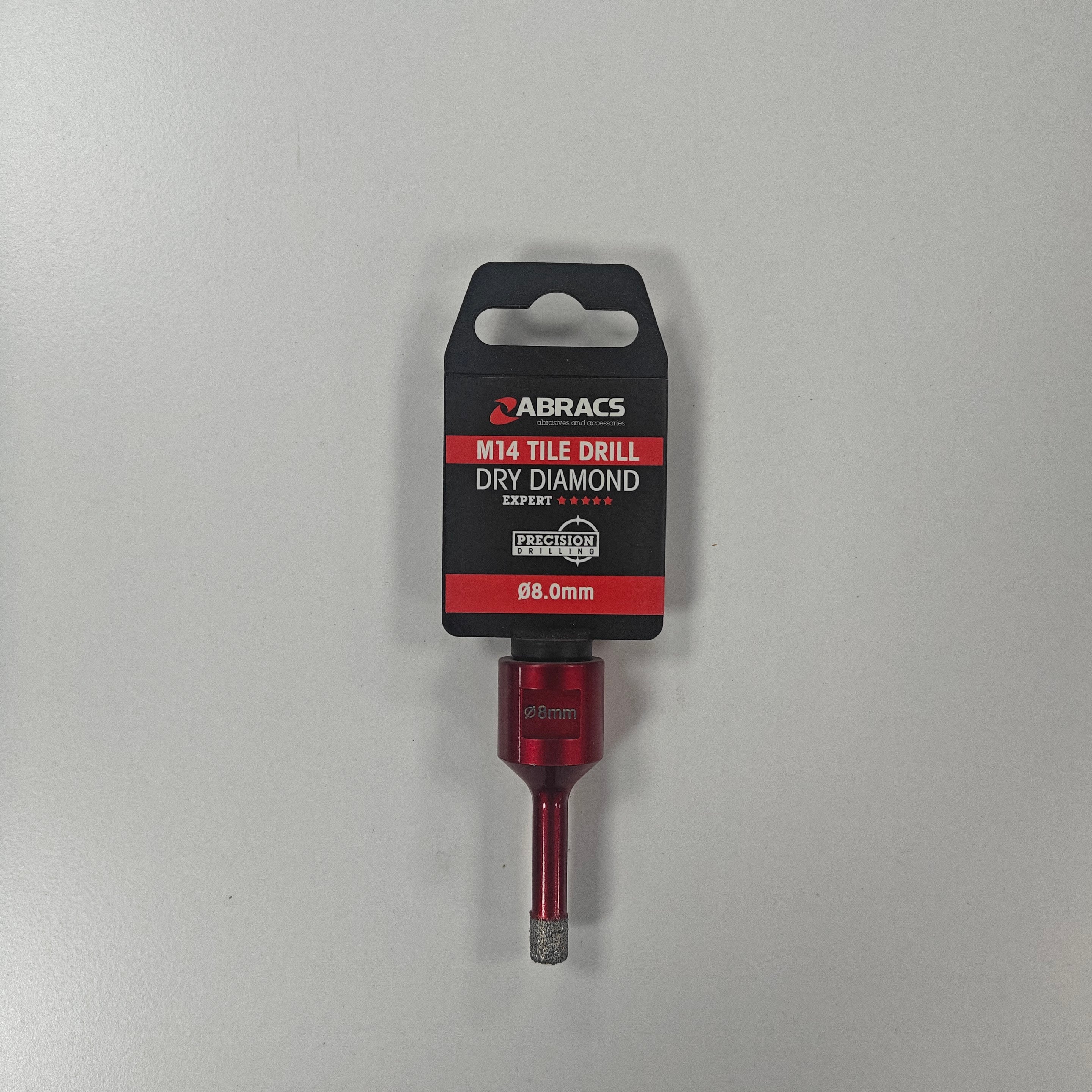 Abracs 8mm M14 Diamond Tile Drill Bit