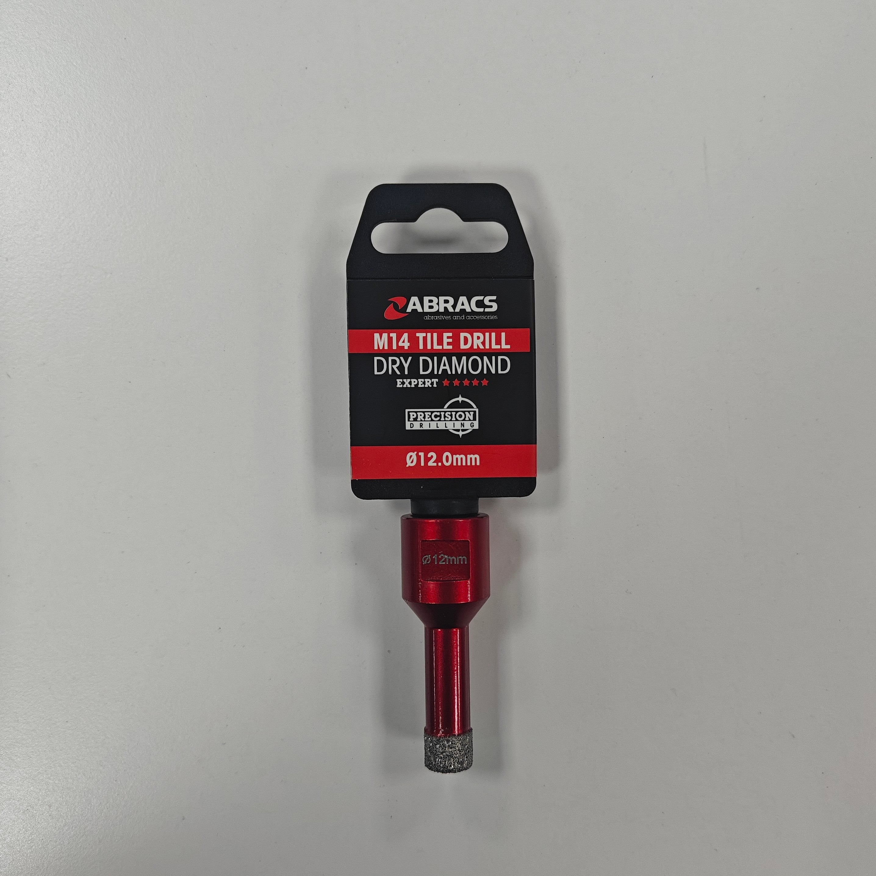 Abracs 12mm M14 Diamond Tile Drill Bit