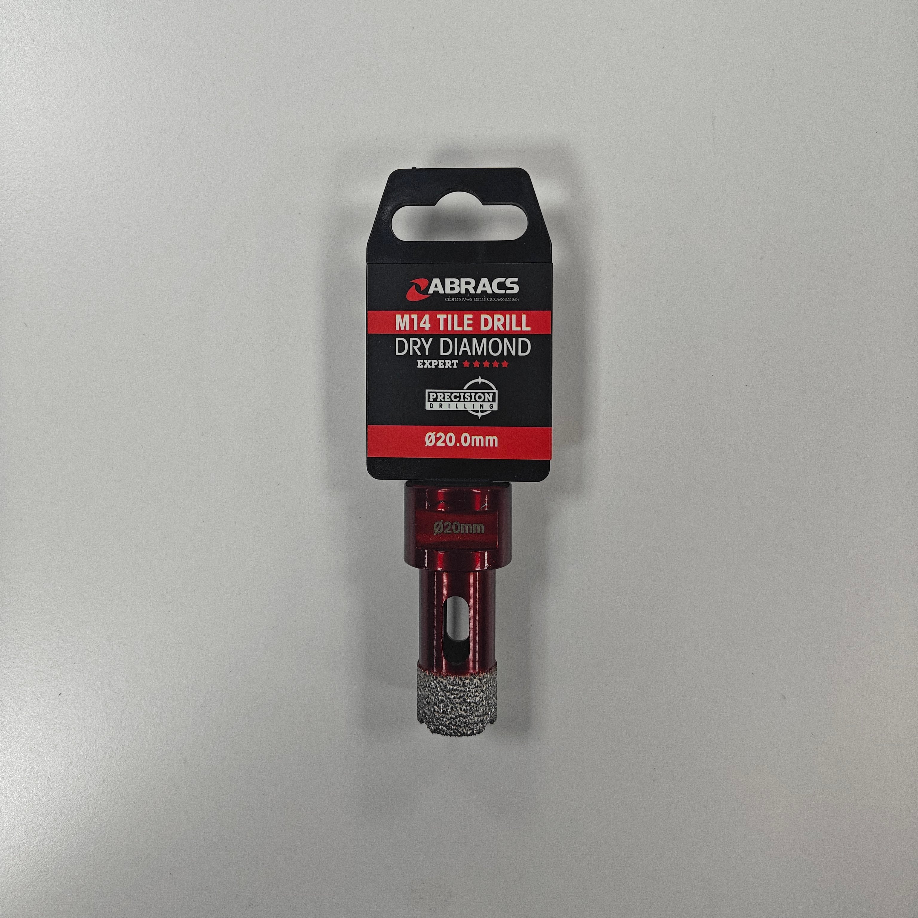Abracs 20mm M14 Diamond Tile Drill Bit