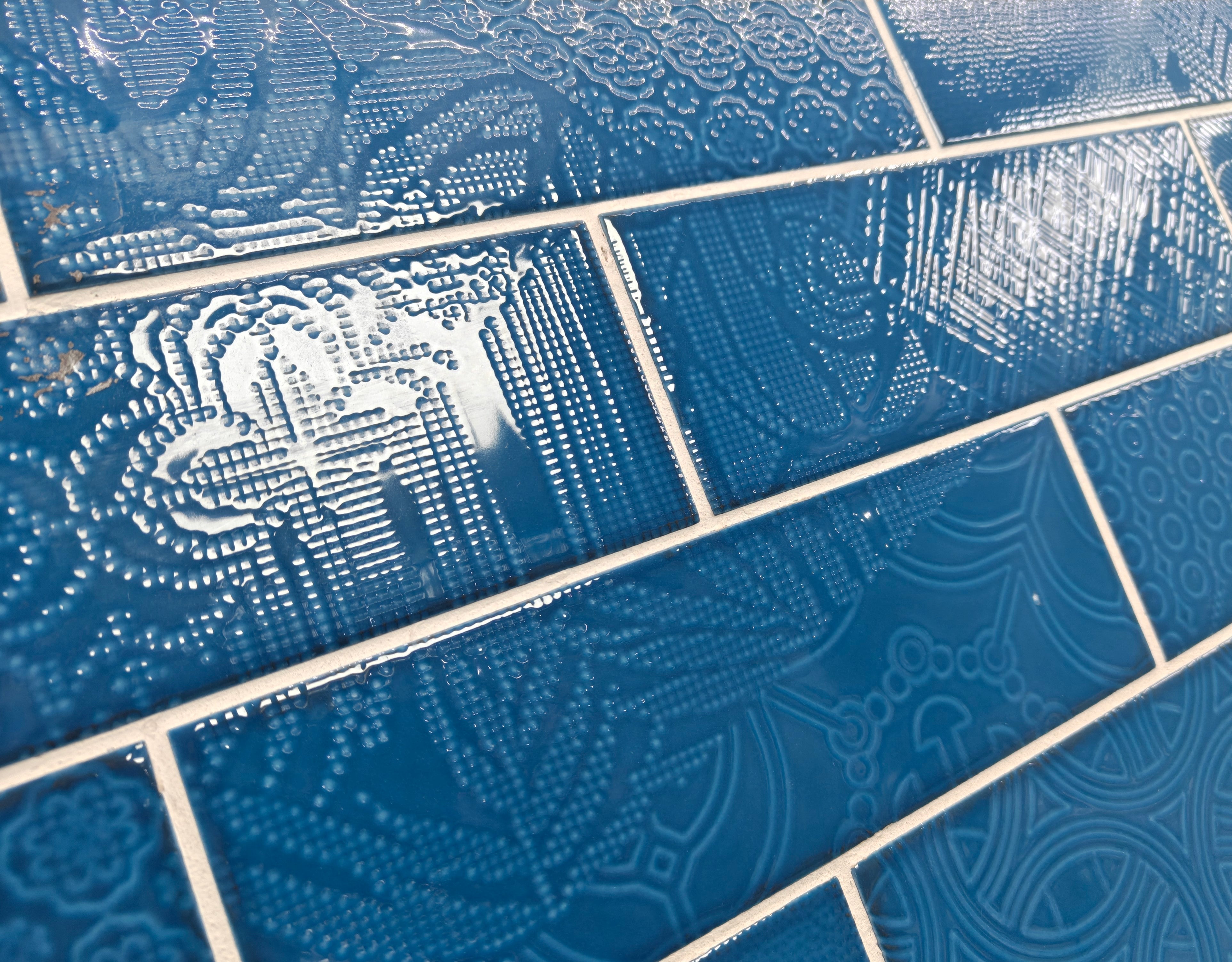 Volga Blue 7.5x22.5cm - £19.99 per M²