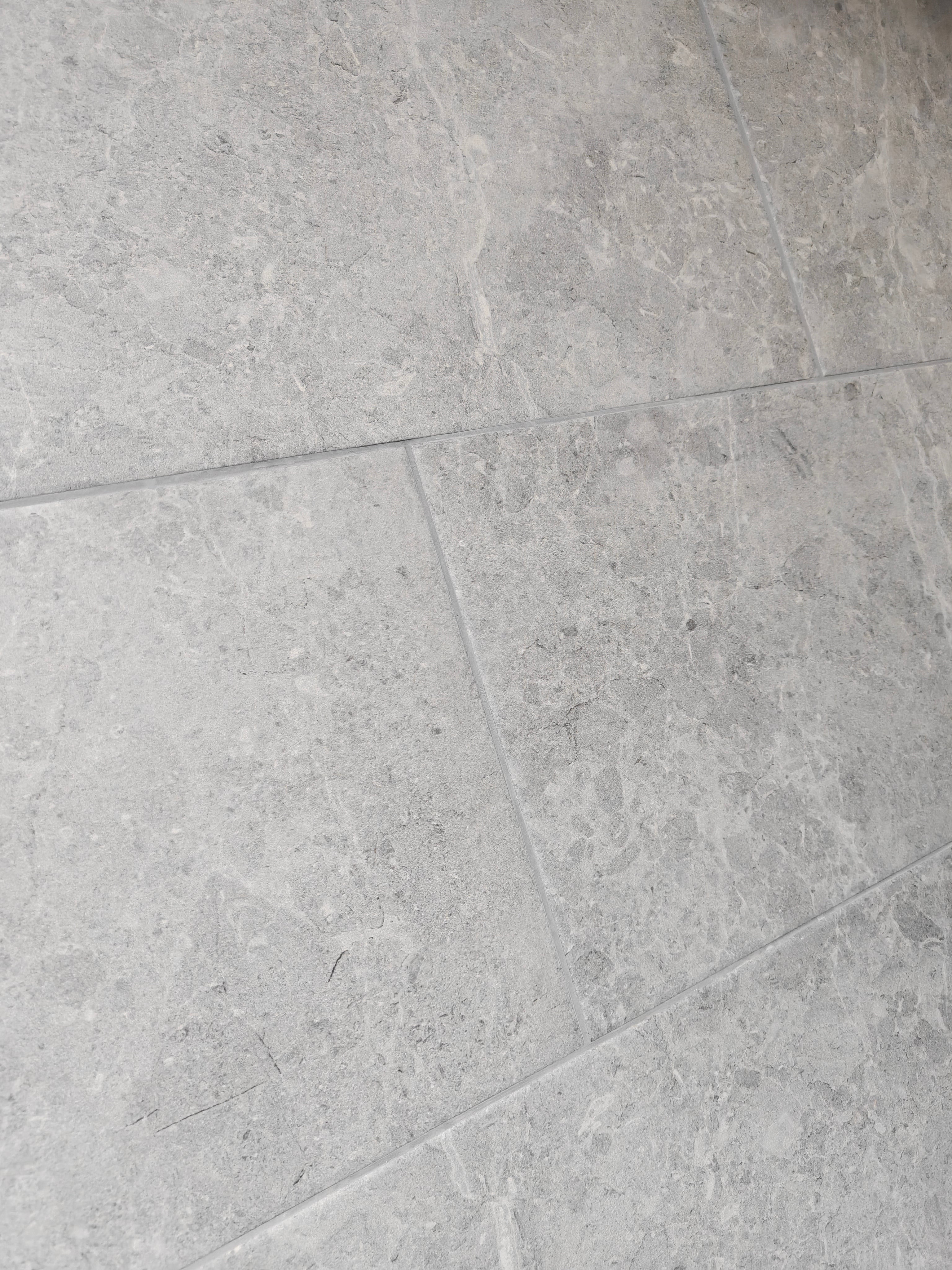 Botticino Light Grey porcelain tile 30x60cm showcasing soft light grey tones and delicate veining.