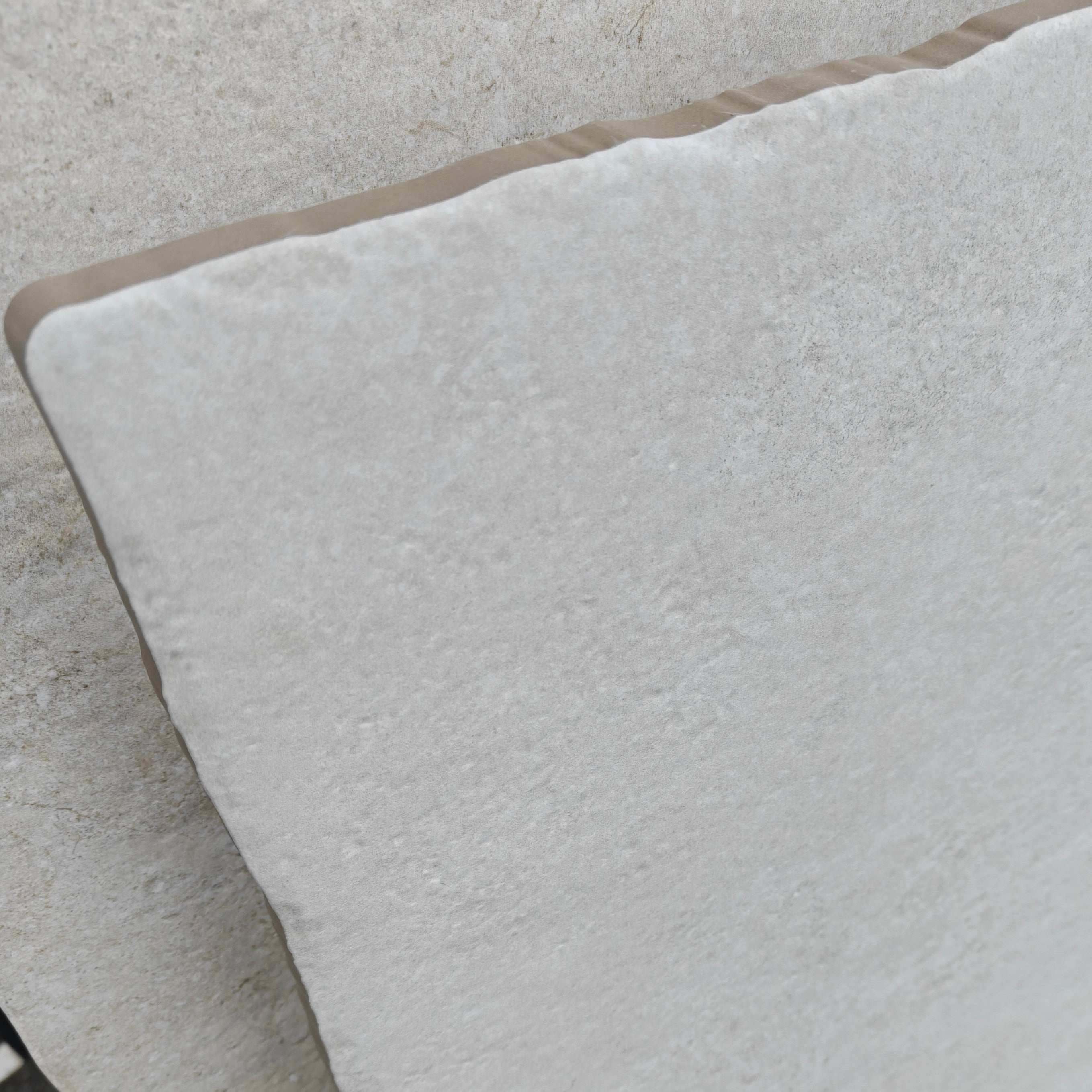 Atos White Tumbled 61x91x2cm Paver - £34.95 per M²