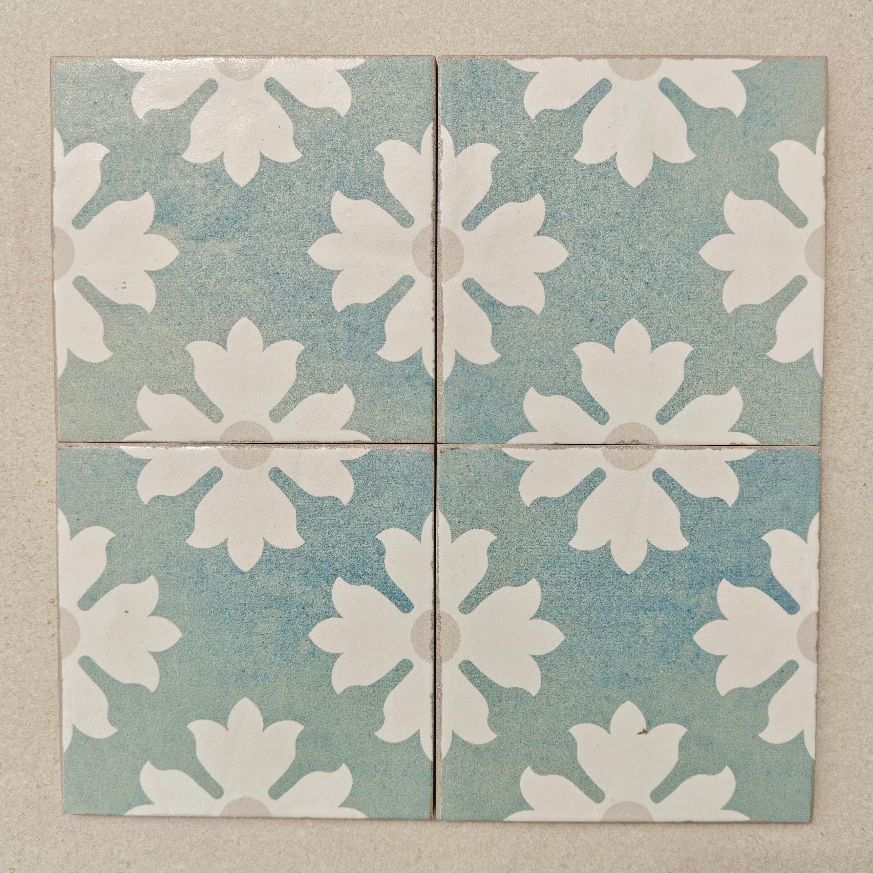 Zoey Seafoam 11.5x11.5cm - £60.50 per M²