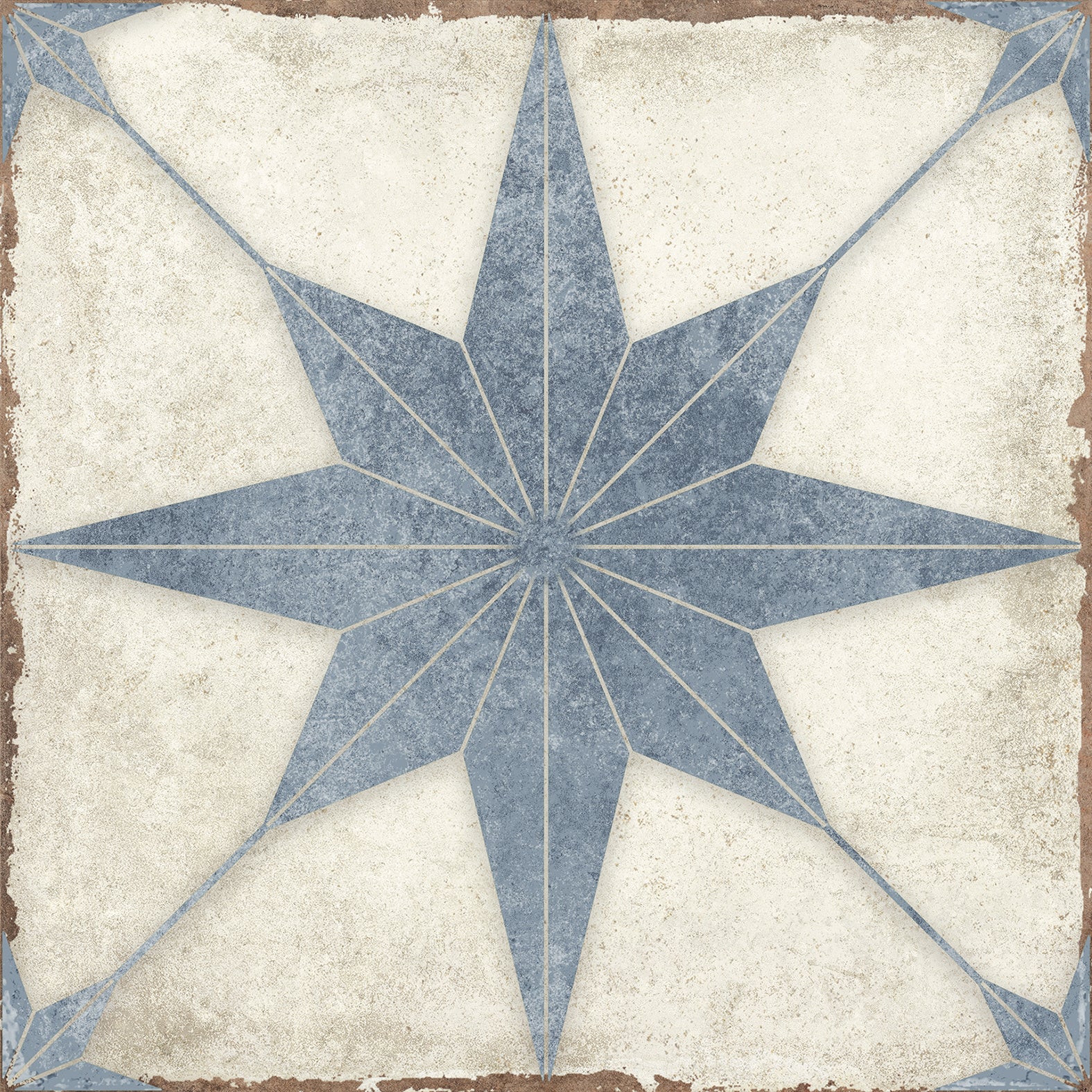 Stellar Star Blue 20x20cm - £39.99 per M²