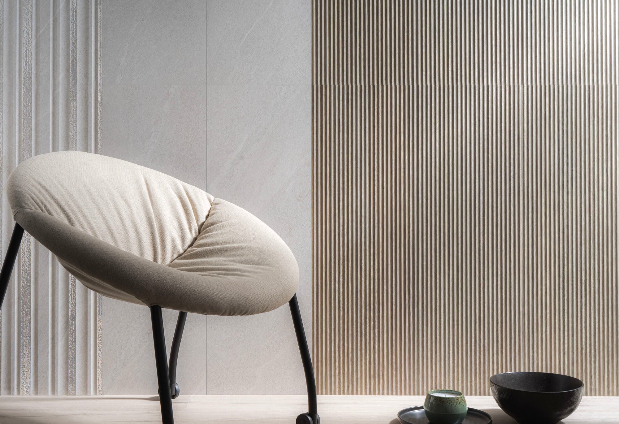 Jackson Taupe Shutter Decor 33.3x100cm - £31.99 per M²