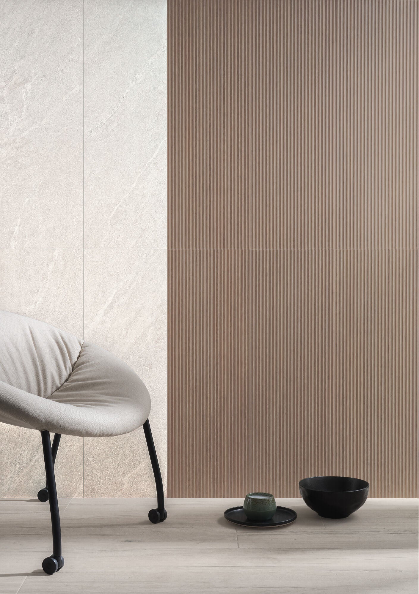 Jackson Taupe Shutter Decor 33.3x100cm - £31.99 per M²