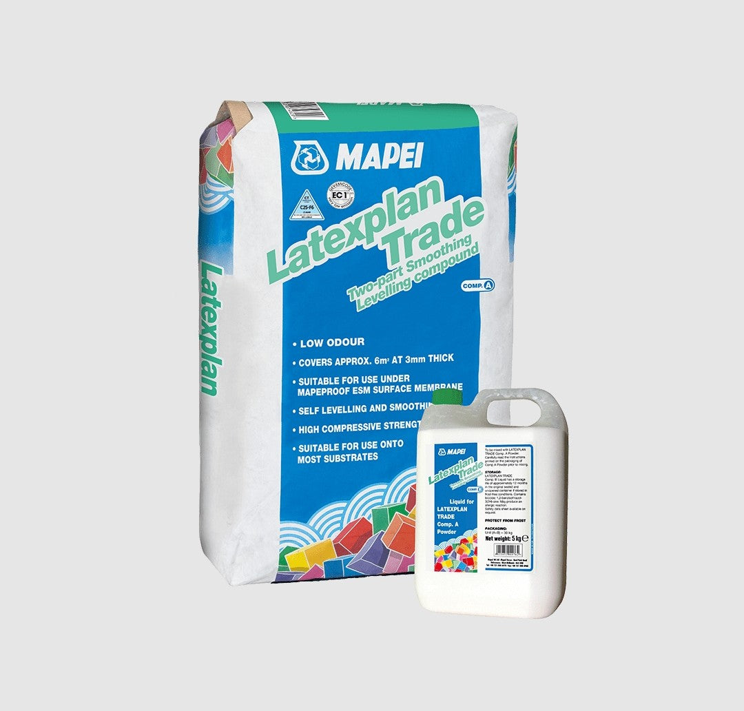 MAPEI LATEXPLAN TRADE TWO PART LEVELLING COMPOUND 25KG [20 BAGS]