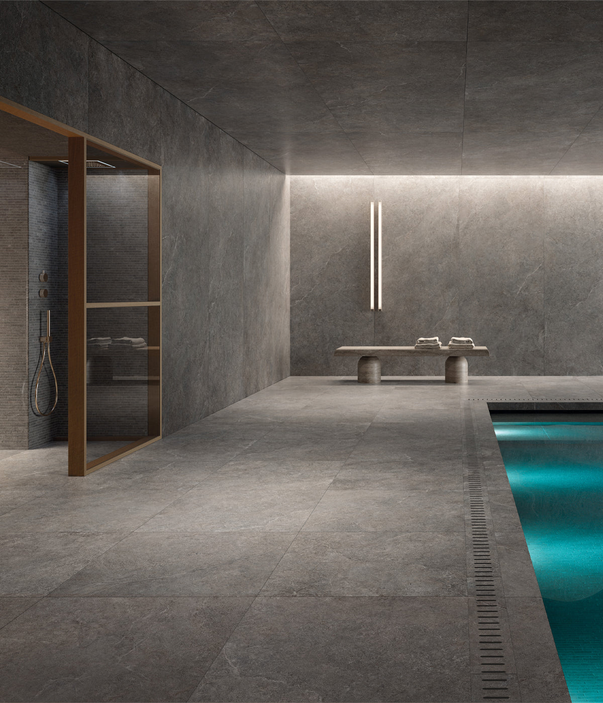 Limestone Dark 80x80cm - £44.99 per M²