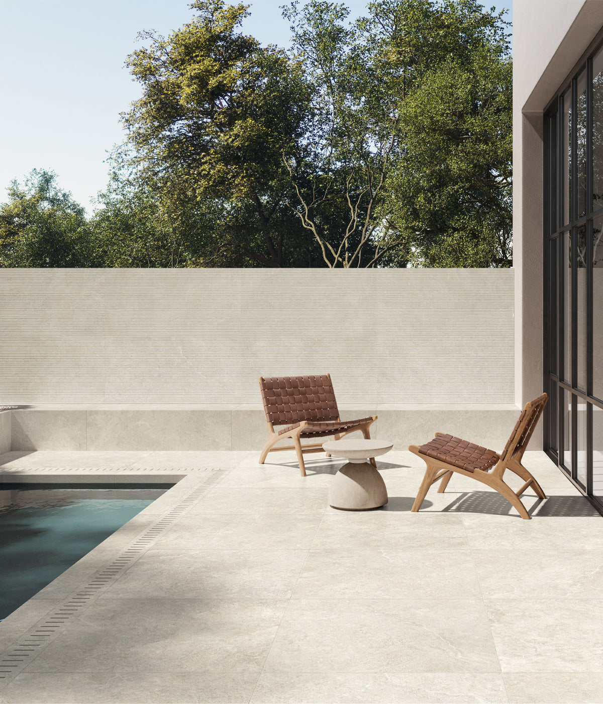 Limestone White 80x80cm - £44.99 per M²