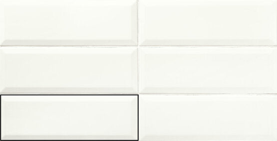 Metro White Gloss 10x30cm