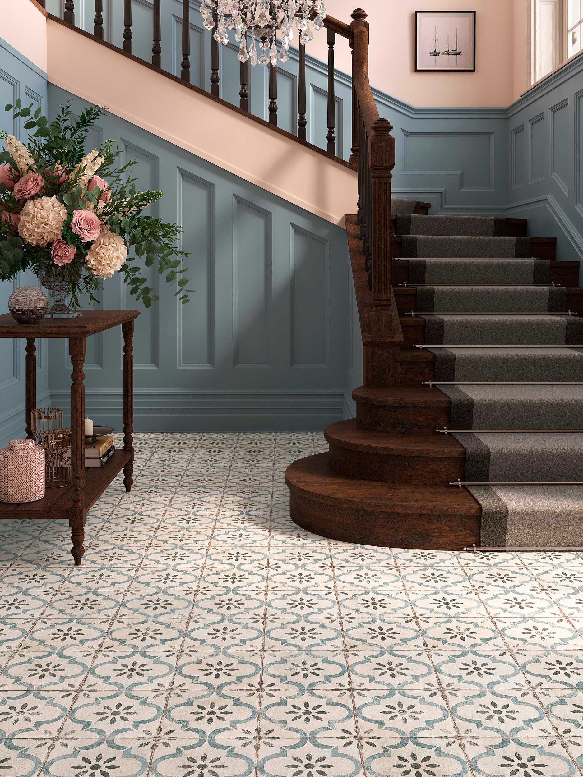 Capital Blue 45x45cm - £36.99 per M²