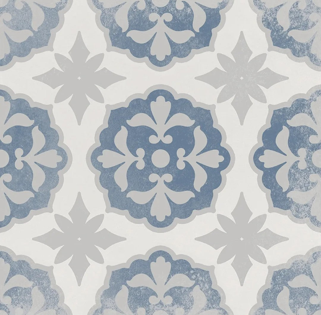 Floral Pisa 20x20cm - £38.99 per M²