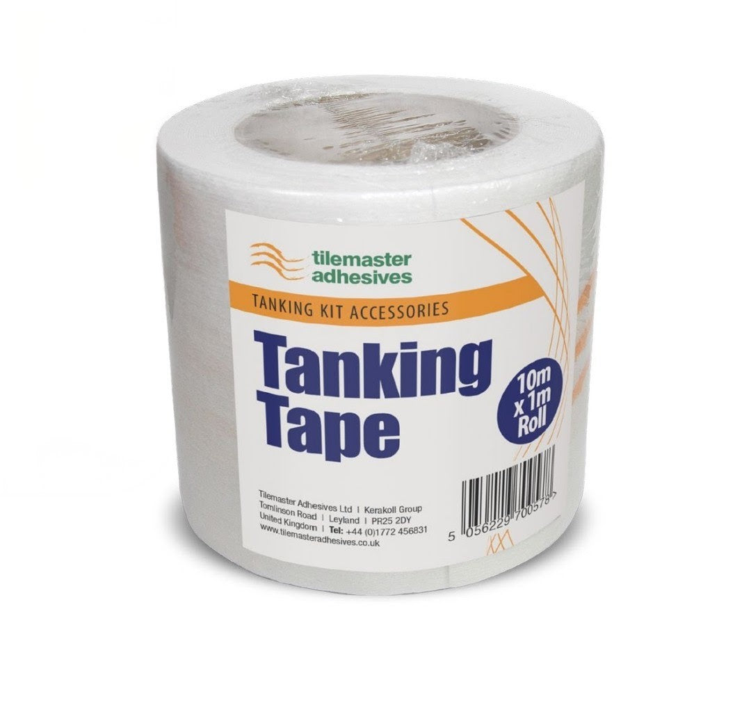 Tilemaster Non Self Adhesive Tanking Tape - 10 Metre Roll