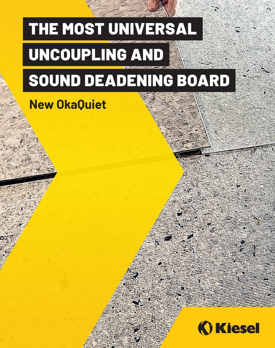 Kiesel OkaQuiet Sound Deading / Uncoupling board 4mm - 100x60cm