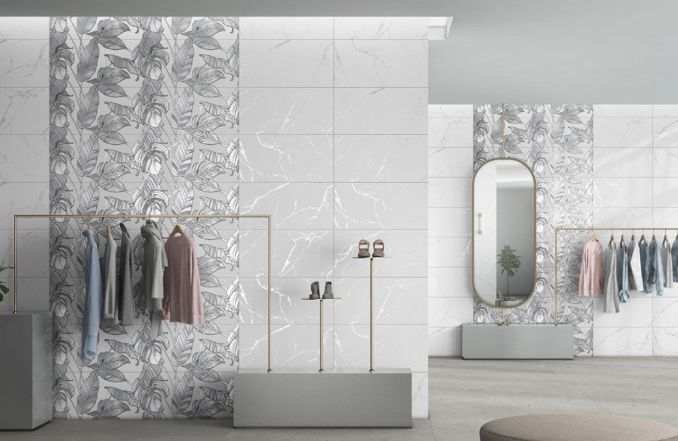 Vienna Floral Decor 30x60cm - £19.99 per M²