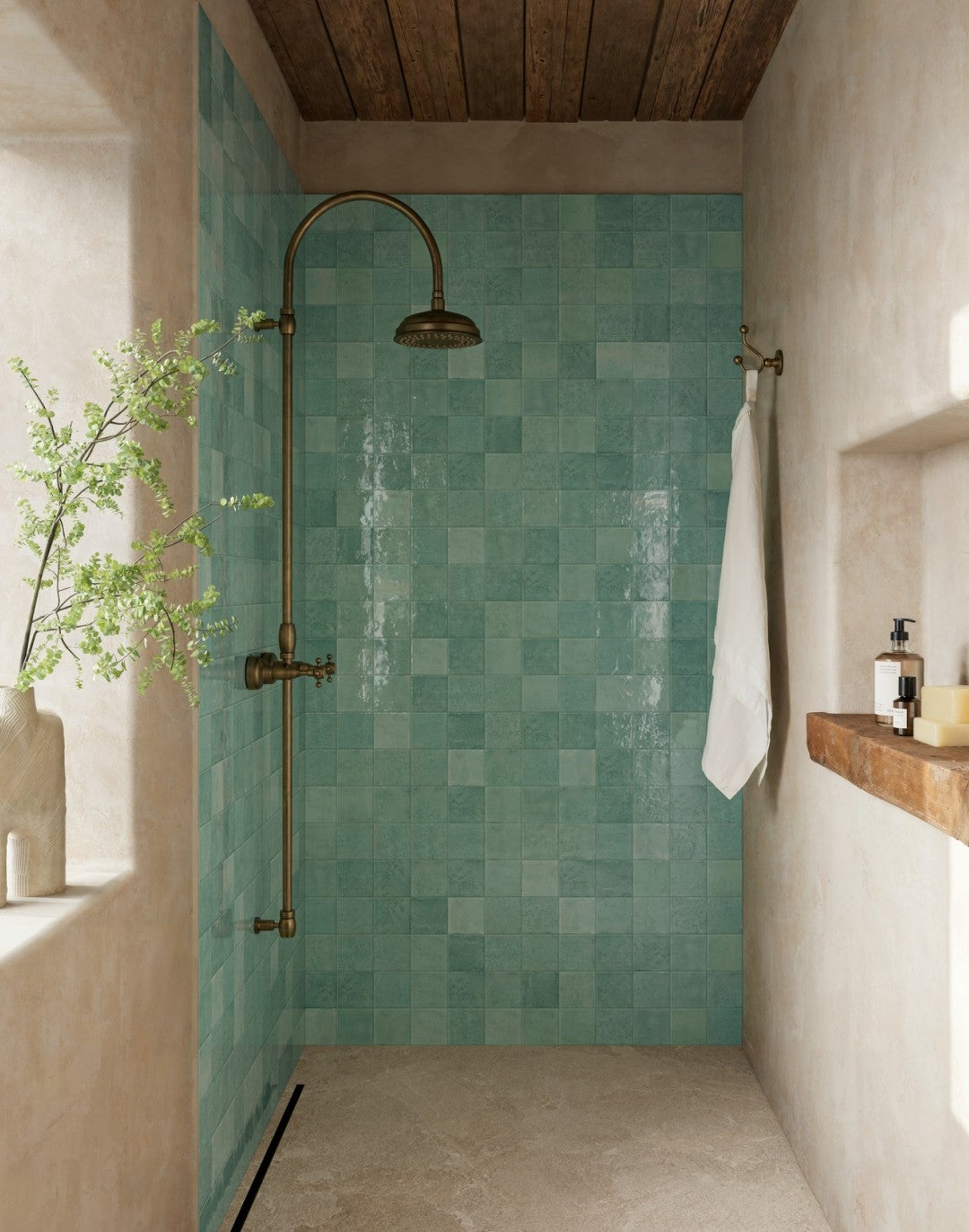 Loom Turquoise 10x10cm - £49.00 per M²